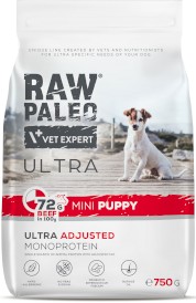 Vet Expert RAW PALEO Mini Puppy Ultra Beef 750g - Zdjęcie główne