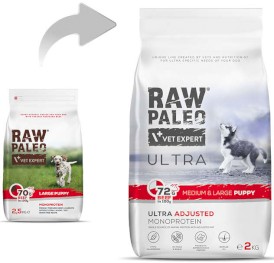 Vet Expert RAW PALEO Medium Large Puppy Ultra Beef 2kg - Zdjęcie nr 4