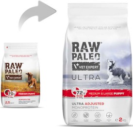 Vet Expert RAW PALEO Medium Large Puppy Ultra Beef 2kg - Zdjęcie nr 5