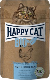 HAPPY CAT ALL MEAT BIO Organic Kurczak bez zbóż 85g