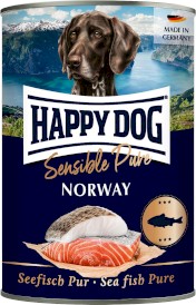 HAPPY DOG Sensible Pure NORWAY Ryba morska 400g