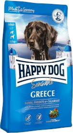 HAPPY DOG Sensible GREECE Jagnięcina Owoce Morza 1kg