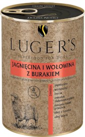 Dolina Noteci LUGER'S Jagnięcina i Wołowina z Burakiem 400g