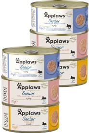 APPLAWS SENIOR MIX SMAKÓW w Galaretce 6x70g