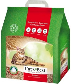 CAT'S BEST Original Żwirek drewniany 10l +2l GRATIS