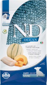 FARMINA ND DOG OCEAN Cod Pumpkin Melon Puppy Mini 2,5kg