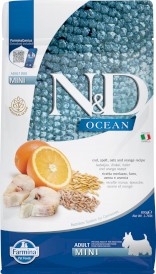 FARMINA ND DOG OCEAN Cod Orange Adult Mini 800g