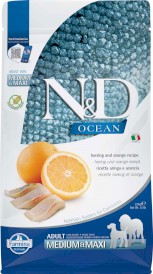 FARMINA ND DOG OCEAN Herring Orange Adult Medium / Maxi 2,5kg