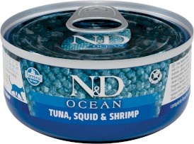 FARMINA ND CAT OCEAN Tuna Squid Shrimp 70g