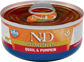 FARMINA ND CAT PUMPKIN Quail Przepiórka Dynia 70g