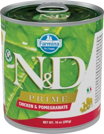 FARMINA ND DOG PRIME Chicken Pomegranate Kurczak Granat 285g