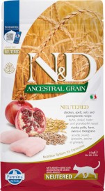 FARMINA ND CAT AG Chicken Pomegranate Adult Neutered 1,5kg