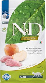 FARMINA ND CAT PRIME Boar Apple Adult 1,5kg