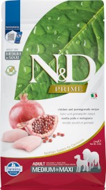 FARMINA ND DOG PRIME Chicken Pomegranate Adult Medium / Maxi 2,5kg