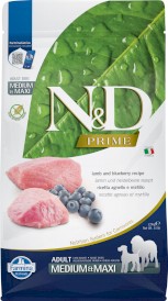 FARMINA ND DOG PRIME Lamb Blueberry Adult Medium / Maxi 2,5kg