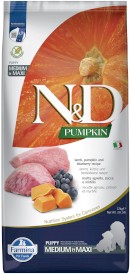 FARMINA ND DOG PUMPKIN Lamb Blueberry Puppy Medium / Maxi 12kg