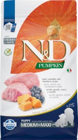 FARMINA ND DOG PUMPKIN Lamb Blueberry Puppy Medium / Maxi 2,5kg