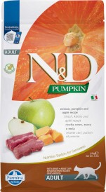 FARMINA ND CAT PUMPKIN Venison Apple Adult 1,5kg