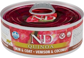 FARMINA ND QUINOA CAT Skin / Coat Venison Coconut 80g