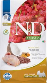 FARMINA ND QUINOA DOG Skin / Coat Quail Mini 800g - Zdjęcie główne