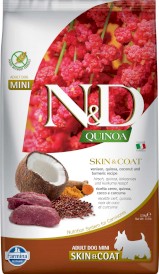 FARMINA ND QUINOA DOG Skin / Coat Venison Mini 2,5kg