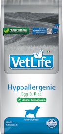 FARMINA Vet Life Hypoallergenic Egg / Rice Dog 12kg