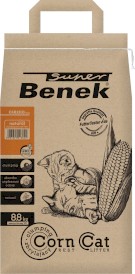 Super BENEK Corn Cat Classic Naturalny 14l / 8,8kg