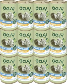 OASY Dog Lifestage Puppy / Junior Pate Kurczak 12x400g