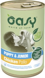 OASY Dog Lifestage Puppy / Junior Pate Kurczak dla szczeniąt 400g