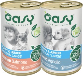 OASY Dog OAP Puppy Junior Medium / Large Lamb Jagnięcina 400g