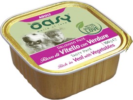 OASY Dog Tasty Pate Adult Cielęcina z warzywami dla psa 150g