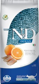 FARMINA ND CAT OCEAN Herring Orange Adult 10kg