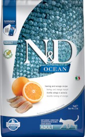 FARMINA ND CAT OCEAN Herring Orange Adult 5kg