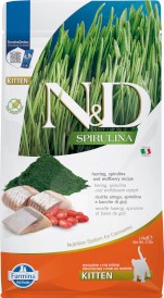 FARMINA ND CAT SPIRULINA Herring Kitten 1,5kg