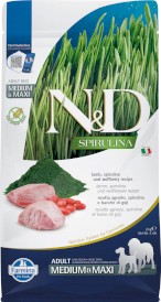 FARMINA ND DOG SPIRULINA Lamb Adult Medium Maxi 2kg