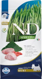 FARMINA ND DOG SPIRULINA Lamb Adult Mini 2kg