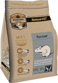 KORONA NATURY Natural-Vit Karma dla Szczurów 750g