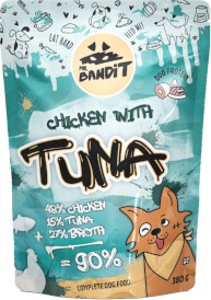 MR.BANDIT Chicken TUNA Kurczak Tuńczyk Saszetka 380g