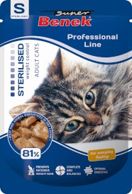 SUPER BENEK Professional Line Sterilised z Drobiem 100g