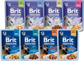 BRIT Premium Cat Fillets MIX SMAKÓW 12x85g