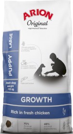 Arion Original Growth Puppy Large Chicken 12kg - Zdjęcie główne