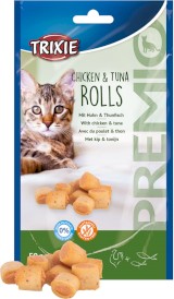 TRIXIE Premio Chicken Tuna Rolls Kurczak z Tuńczykiem dla kota 50g