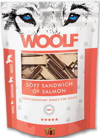 WOOLF Soft Sandwich of Salmon Kanapki z Łososiem 100g - Zdjęcie nr 2