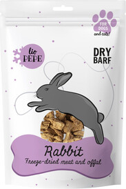 PAKA ZWIERZAKA Pepe Lio Rabbit Liofilizowany Królik 60g