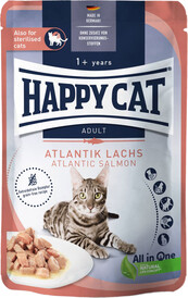 HAPPY CAT Adult Culinary Salmon Łosoś w sosie 85g - Zdjęcie główne