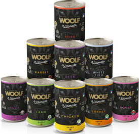 WOOLF Ultimate Turkey Indyk z Tymiankiem Puszka 400g