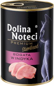 DOLINA NOTECI PREMIUM Kot Sterilised Indyk 400g - Zdjęcie główne