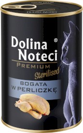 DOLINA NOTECI PREMIUM Kot Sterilised Perliczka 400g - Zdjęcie główne