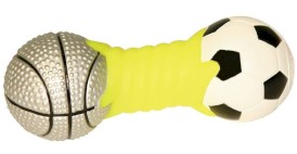 KERBL Hantel Sport winylowy z piszczałką dla psa 14,5cm - Zdjęcie nr 2