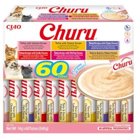 INABA Cat Treat Churu Mix z Tuńczykiem 60x14g - Zdjęcie nr 3